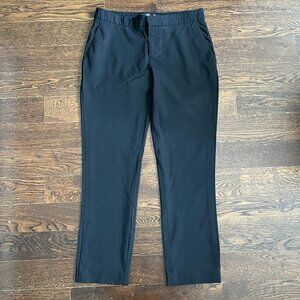 Black Theyskens' Theory Ankle Pants-Size-Size 0